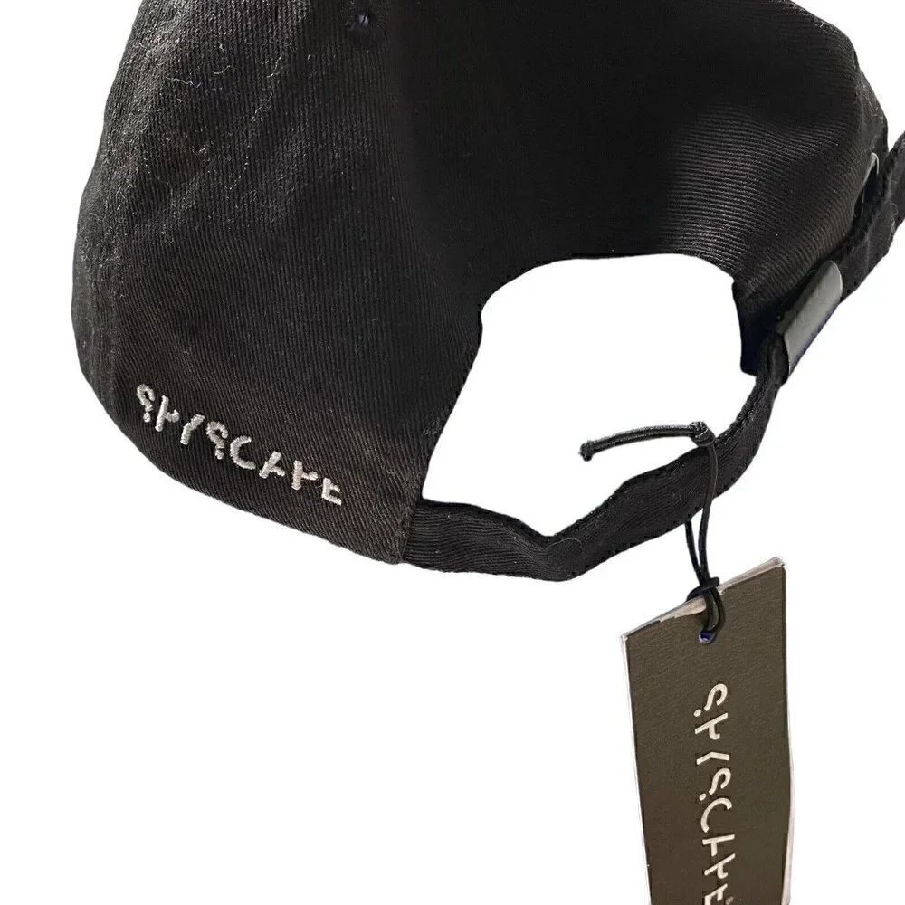 NWT Spyscape Cap Logo Embroidered Unisex One Size Black Streetwear